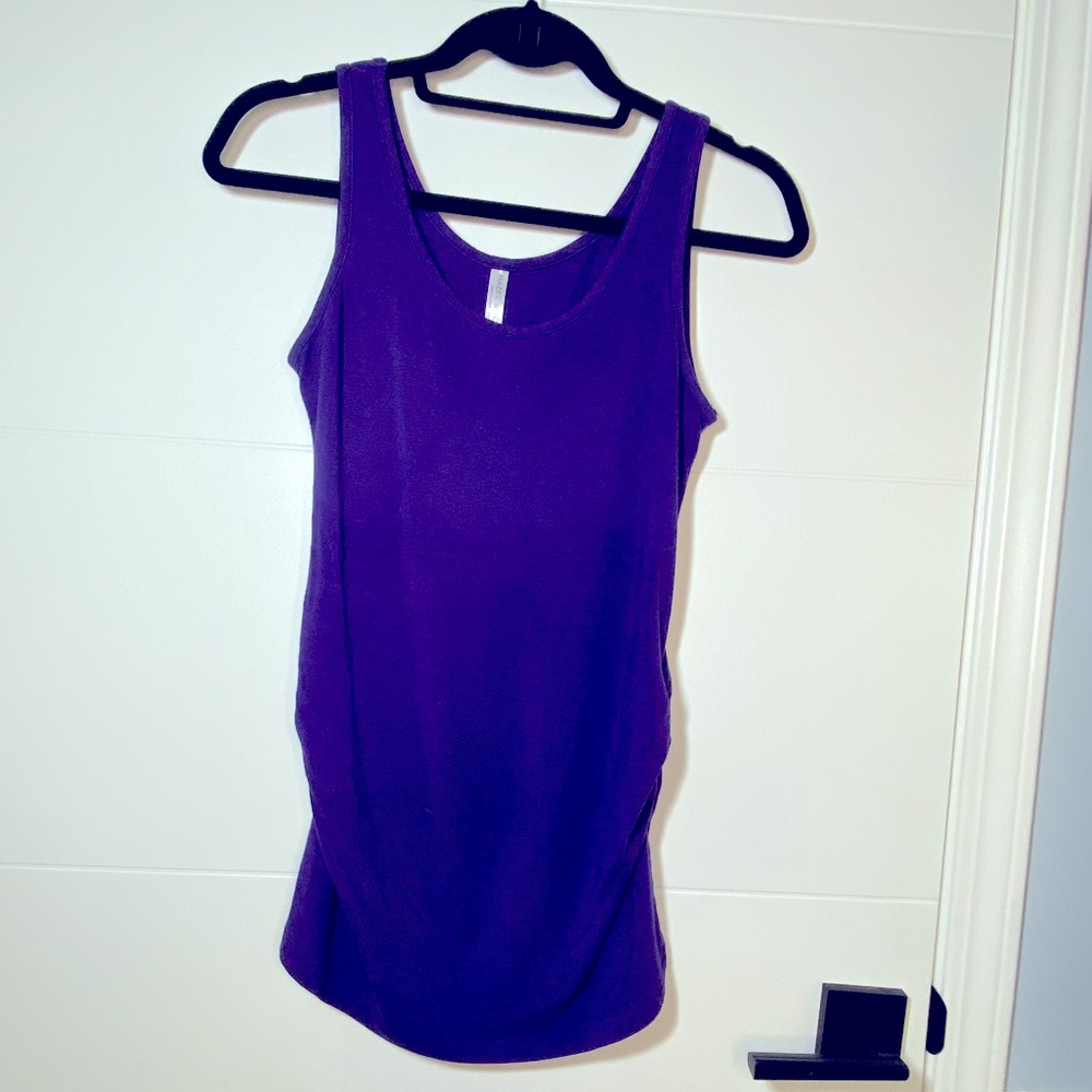 Hazel & Jools Maternity Tank Top Bamboo Cotton - Picture 1 of 4